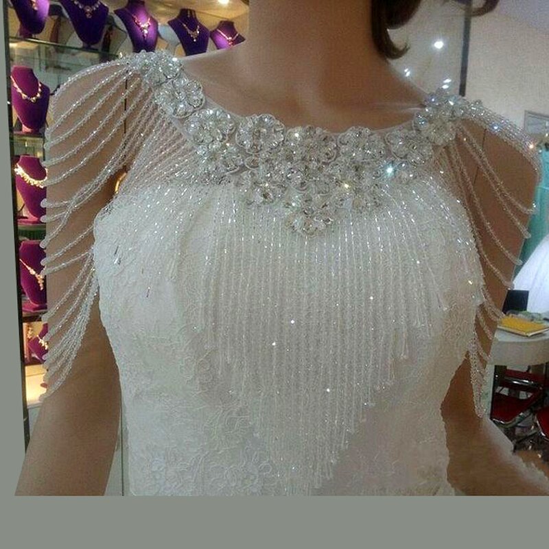 Handmade Beaded Small Shawl Wedding Shawl