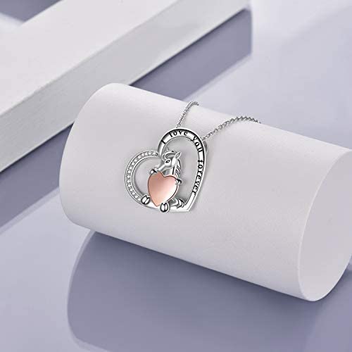 Sterling Silver Heart Pendant for Women Girls