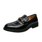 Men's Leather Business Shallow Mouth Shoes