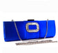 Banquet Buckle Square Diamond Clutch