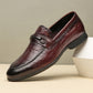 British Leather One-legged Loafers