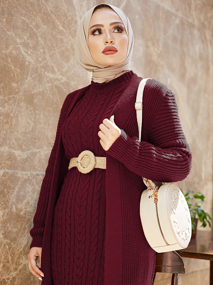 Women Hijab Knitwear Piece