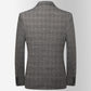 Plaid Suit Men Stretch Casual Slim Fit