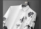 Men's Slim Fit Shirt Ink Painting Printing