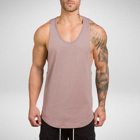 Men Long Tank-Athletic Sports Tops