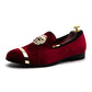 Men's Velvet Top Suede Shoes