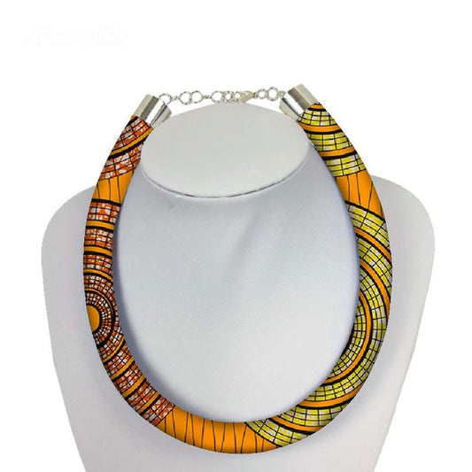 Geometric Women's African Ethnic Necklace