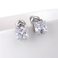 Classic Four-Claw Zircon - Bridal Wedding Accessories